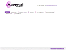 Tablet Screenshot of maperval.com